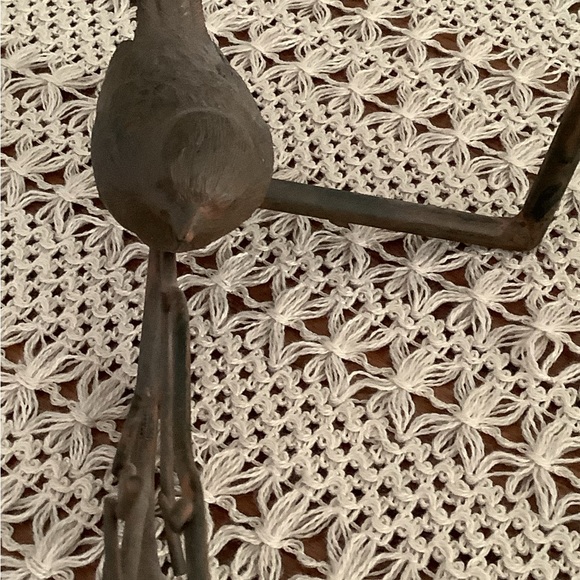 Vintage April Cornell, brownish brown metal plate or hanging picture holder - Picture 4 of 5